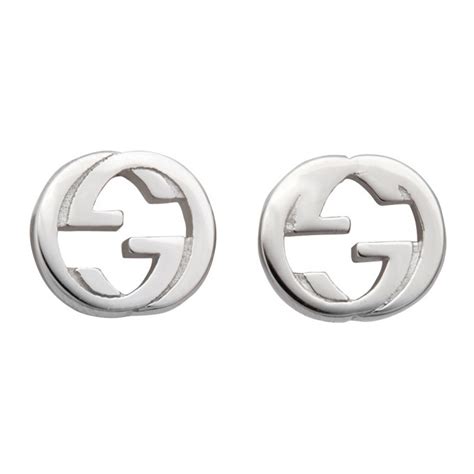 replica gucci stripe stud earrings|gucci earrings interlocking.